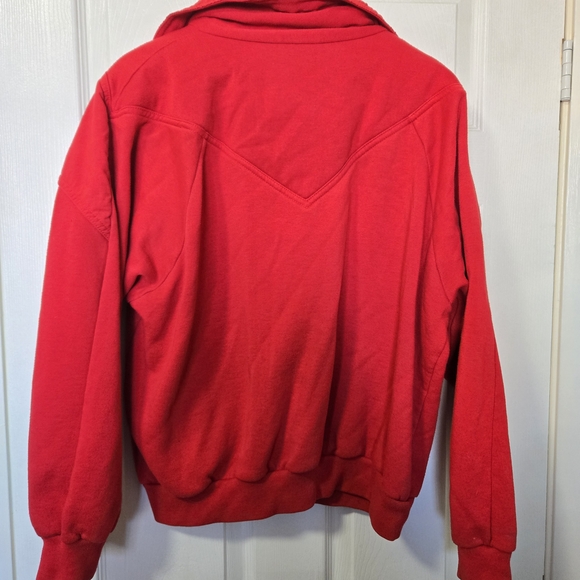 Vintage Foot Locker Red Quarter-Zip Pullover - Picture 8 of 8